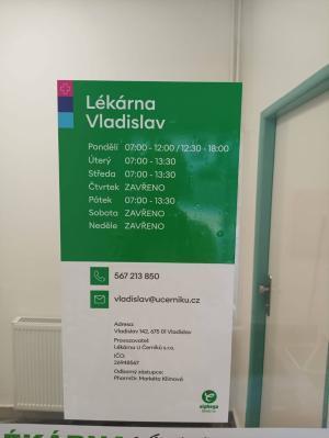 Lékárna u Černíků-Vladislav 1